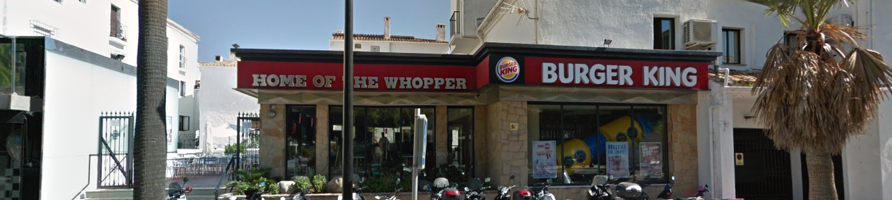 Port BURGUER KING Marbella Julio Iglesias