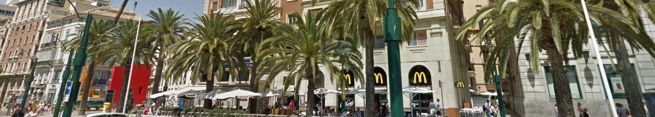 Port MCDONALDS Malaga Plaza de la Marina