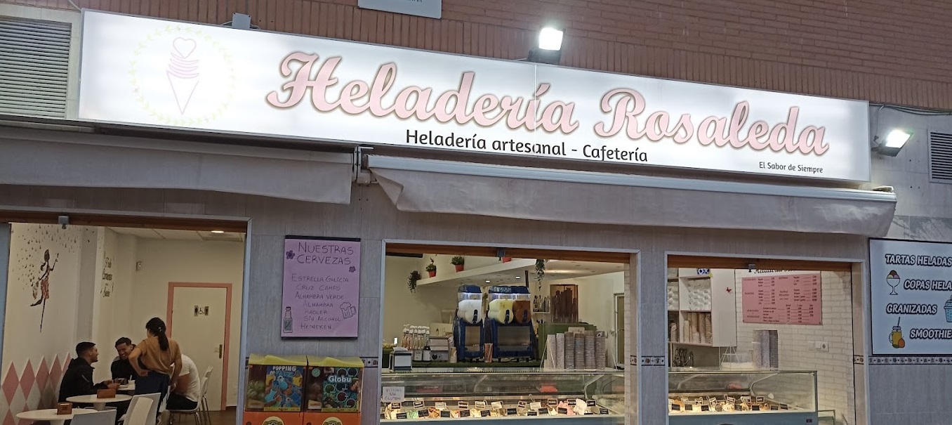 Portada HELADERIA LA ROSALEDA Malaga